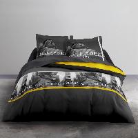 Linge De Lit TODAY Alex Parure de lit Coton 2 personnes - 220 x 240 cm - Imprimé Jaune