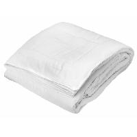 Linge De Lit TOISON D'OR - Couette Silkydor tempérée (280g/m²)- 240x260cm -  Chaleur tempérée - Coton et soie de mûrier - 2 personnes - Blanc