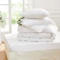 Linge De Lit TOISON D'OR - Oreiller - Eole - Confort souple - 60x60cm - Blanc