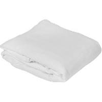 Linge De Lit TOISON D'OR - Protection literie - Cumin - 100% coton - 160x200cm - Blanc