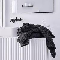 Linge De Toilette TODAY Essential - Maxi drap de bain 90x150 cm 100% Coton coloris fusain
