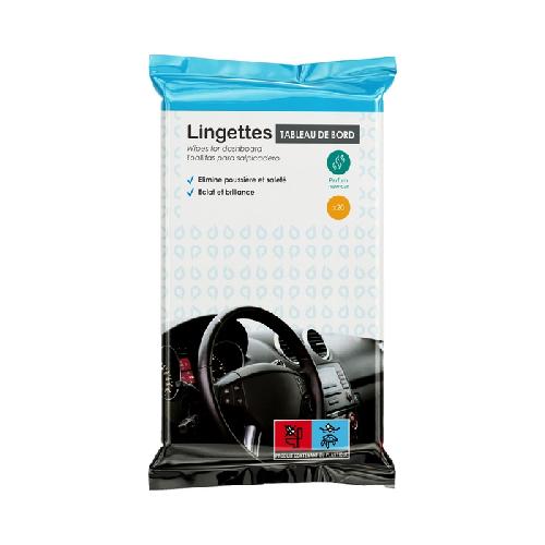 Lingette Auto Lingettes tableau de bord shine senteur new car -x20- SD x10