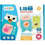 Jeu D'apprentissage Liseuse Liboo - JADE - Français - Anglais - 240 Mots - Jeu Educatif - Piles Incluses - Vocabulaire - Apprentissage - Design Français