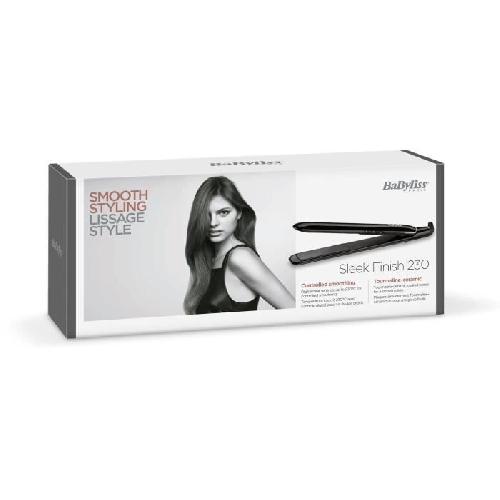 Lisseur - Pince - Fer A Lisser Lisseur - BaByliss  - ST255E Sleek Finish 230 - Températures digitales - Plaques tourmaline céramique