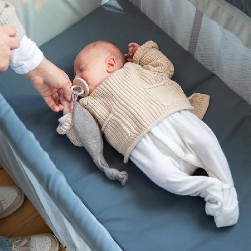 Lit Bebe Lit parapluie 3 en 1 BEABA Eazy Sleep - Gris minéral