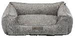 Corbeille - Panier - Coussin - Hamac Lit TRIXIE Talis angulaire - 90x60 cm - Gris