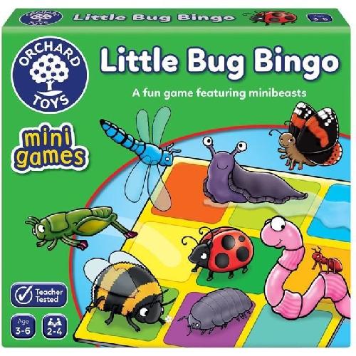 Jeu D'apprentissage Little Bug Bingo - Jeu de bingo - ORCHARD - 3 a 6 ans