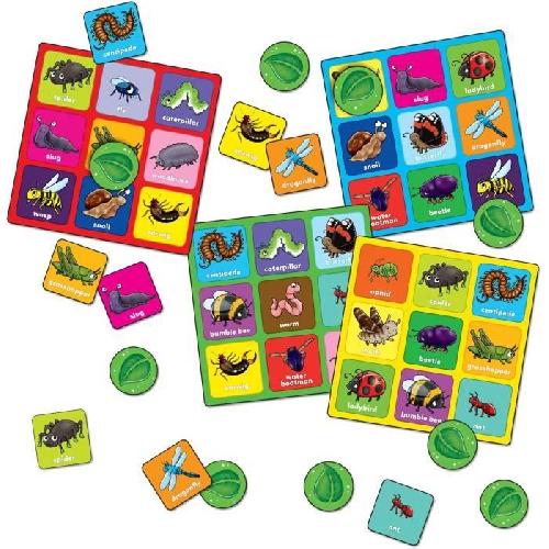 Jeu D'apprentissage Little Bug Bingo - Jeu de bingo - ORCHARD - 3 a 6 ans