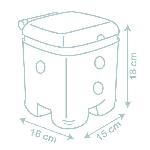 Cube Eveil Little Smoby -  Cube éveil Badaboum - Création d'animaux rigolos - Fabrication française