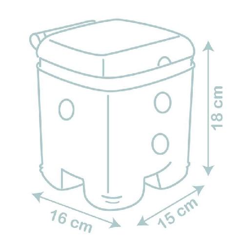 Cube Eveil Little Smoby -  Cube éveil Badaboum - Création d'animaux rigolos - Fabrication française