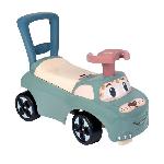 Porteur - Pousseur Little Smoby porteur auto en forme de voiture avec coffre a jouets sous le siege - des 10 mois
