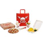 Little Tikes - Set de livraison nourriture - Pizza. asiatique et tacos