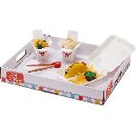 Commercant - Marchande Little Tikes - Set de livraison nourriture - Pizza. asiatique et tacos