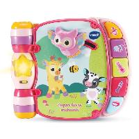 Livre Electronique Enfant - Livre Interactif Enfant VTECH BABY - Super Livre Enchante des Baby Loulous - Rose