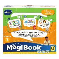 Livre Electronique Enfant - Livre Interactif Enfant VTECH - Livre Interactif Magibook - Mes Apprentissages Niveau Maternelle