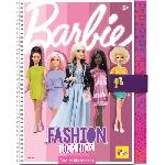 Livret de creation collection de mode - Barbie sketch book fashion look - LISCIANI