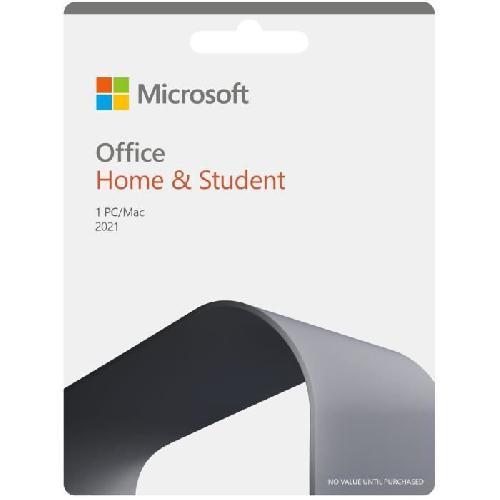 Logiciel Bureautique - Utilitaire Logiciel Microsoft Office Famille et Etudiant 2021 - 1 PC ou Mac