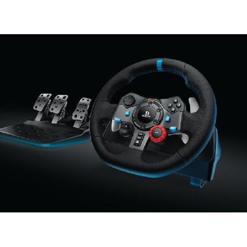 Volant Pc LOGITECH G29 Driving Force Volant de Course - Compatible  PS5 - PS4 et PC