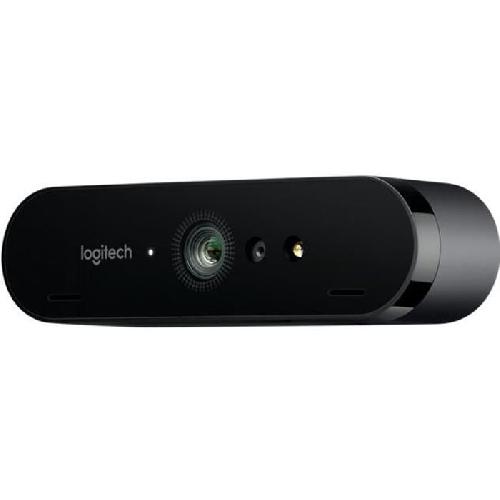Webcam LOGITECH - Webcam BRIO STREAM - 90 fps - USB 3.0 - 13 Mégapixels Interpolé(s) - Vidéo 4096 x 2160 - Autofocus - Microphone