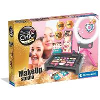 Loisirs Creatifs Et Activites Manuelles Atelier de maquillage - Clementoni - Make-up studio - Application dédiée - Crazy Chic