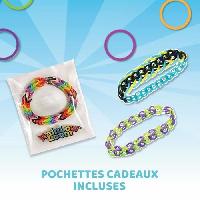Loisirs Creatifs Et Activites Manuelles Bandai - Rainbow Loom Combo Set ? Fabrication de bracelets - Métier a tisser avec 2300 élastiques ? Charms et Perles - ? CD00102