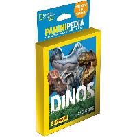 Loisirs Creatifs Et Activites Manuelles Cartes a collectionner - PANINI - DINOS NATIONAL GEOGRAPHIC KIDS - PANINIPEDIA - Blister 7 pochettes
