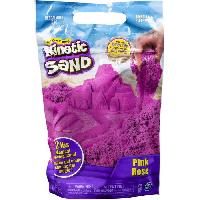 Loisirs Creatifs Et Activites Manuelles Kinetic Sand - Recharge Sable Rose - 907g - Pour Enfant des 3 ans - SPIN MASTER