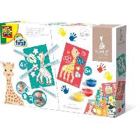 Loisirs Creatifs Et Activites Manuelles Kit coloriage et peinture Sophie la Girafe SES CREATIVE - Pour enfant de 12 mois - Multicolore