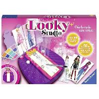 Loisirs Creatifs Et Activites Manuelles Looky Studio - Ravensburger - Loisirs créatifs - Dessins de mode - Studio de stylisme format maxi - des 6 ans