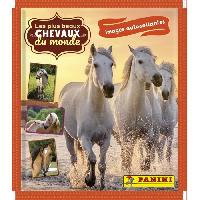 Loisirs Creatifs Et Activites Manuelles Stickers Chevaux - PANINI - Collection 2023 - Blister 13 pochettes + 2 offertes