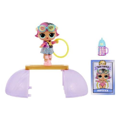 Poupee LOL Surprise All Star Sports - Gymnastique - Poupée 7.5cm -Boule se transforme en poutre - 8 Surprises  - Dés 3 ans