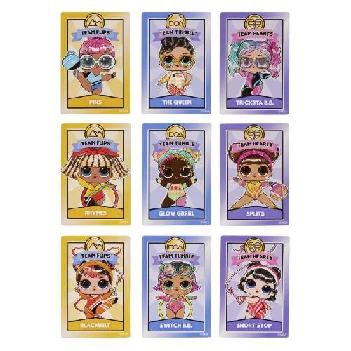 Poupee LOL Surprise All Star Sports - Gymnastique - Poupée 7.5cm -Boule se transforme en poutre - 8 Surprises  - Dés 3 ans