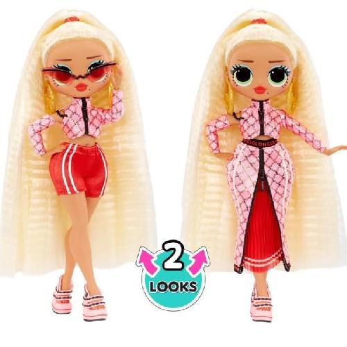 Poupee LOL Surprise OMG - Poupée Mannequin 24 cm - Swag- 2 tenues avec peigne et accesoires - Dés 4 ans