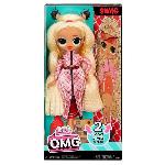 Poupee LOL Surprise OMG - Poupée Mannequin 24 cm - Swag- 2 tenues avec peigne et accesoires - Dés 4 ans