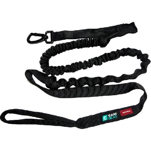 Longe - Licol Longe de traction pour chien - INTENSIA - XL - 2.4 m - Chien +25 kg - Noir