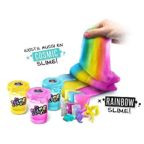 Lot de 3 Slime Shakers CANAL TOYS - Modele aléatoire Cosmic ou Rainbow - Crée tes propres slimes !