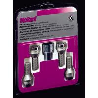 Lot de 4 Vis Antivol 12x125 L24 - 27196