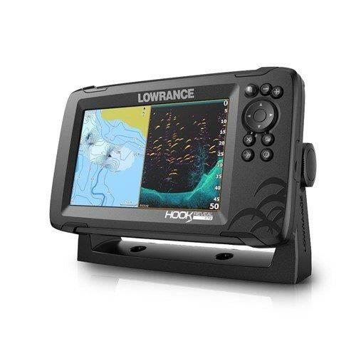 LOWRANCE Hook Reveal 7 Combiné GPS sondeur - Sonde Tripleshot