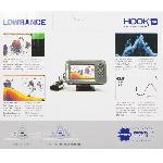 LOWRANCE Sondeur Hook2-5X GPS avec Sonde TA 2D-Downscan