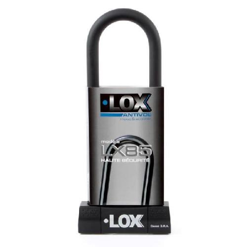 Antivol - Bloque Roue LOX LX85 Antivol U 310 mm Homologue SRA