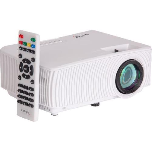 Videoprojecteur LTC VP1000-W Projecteur video compact a LED - Duplication d'ecran par wifi - LED 40 W