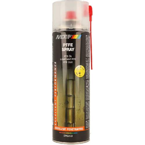 Additif Performance - Entretien - Nettoyage - Anti-fumee Lubrifiant PTFE MOTIP 500ml -aerosol-
