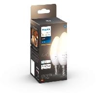 Luminaire D'interieur Ampoules connectées Philips Hue HW 5.5W E14 x2