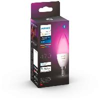 Luminaire D'interieur Ampoules connectées Philips Hue White and color flamme E14