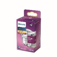 Luminaire D'interieur Philips Ampoule LED Equivalent50W GU10 Blanc chaud Non Dimmable