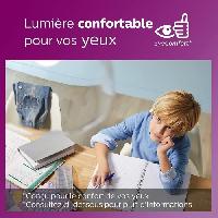 Luminaire D'interieur Philips. pack de 6 ampoules E27 LED transparentes 60W. blanc chaud