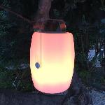 Projecteur - Lampe - Ampoule - Accessoire Lumiere LUMISKY Lampe musicale d'extérieur avec haut parleur - 21 x 21 x 31 cm