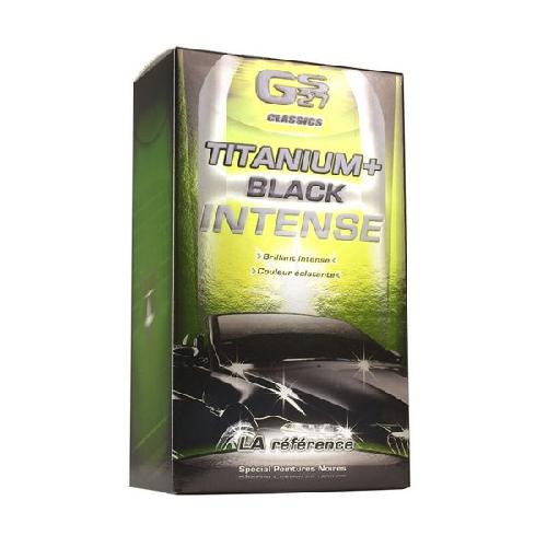 Baume - Embellisseur - Polish - Cire - Lustreur Lustreur Protecteur Titanium Plus - Black intense - Special Peinture Noire - 500ml