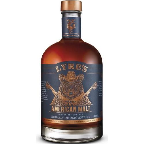 Aperitif Sans Alcool Lyre'S - American Malt - Bourbon Sans alcool - 70 cl