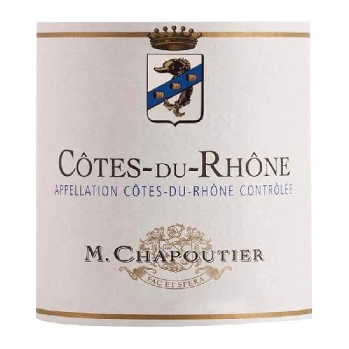 Vin Rouge M. Chapoutier 2022 Côtes-du-Rhône - Vin rouge de la Vallée du Rhône
